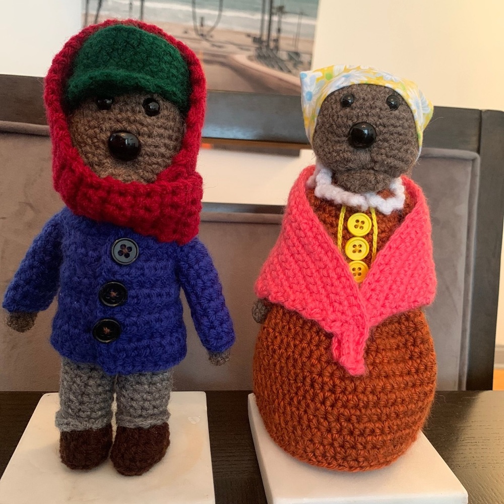 Emmet Otter Doll, Amigurumi Doll, Otter Doll, Cute Accessories